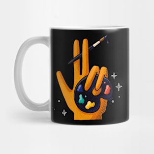 Art Hand Mug